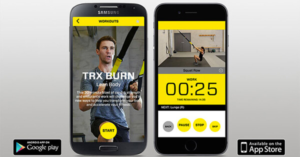 Fitness mobilná aplikácia