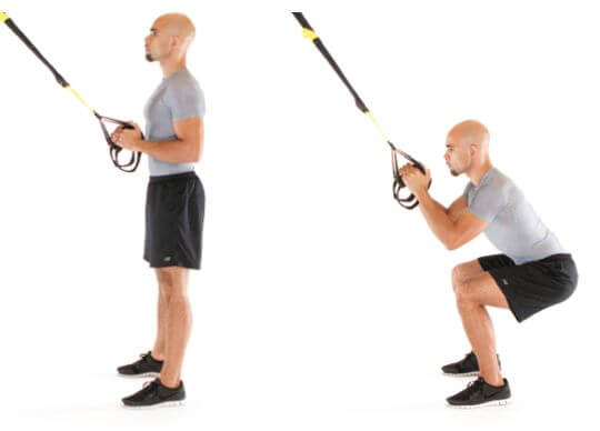 TRX squat