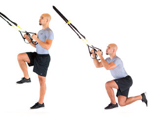 Crossing Balance Lunge