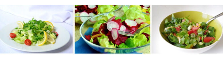 zeleninový salát recept